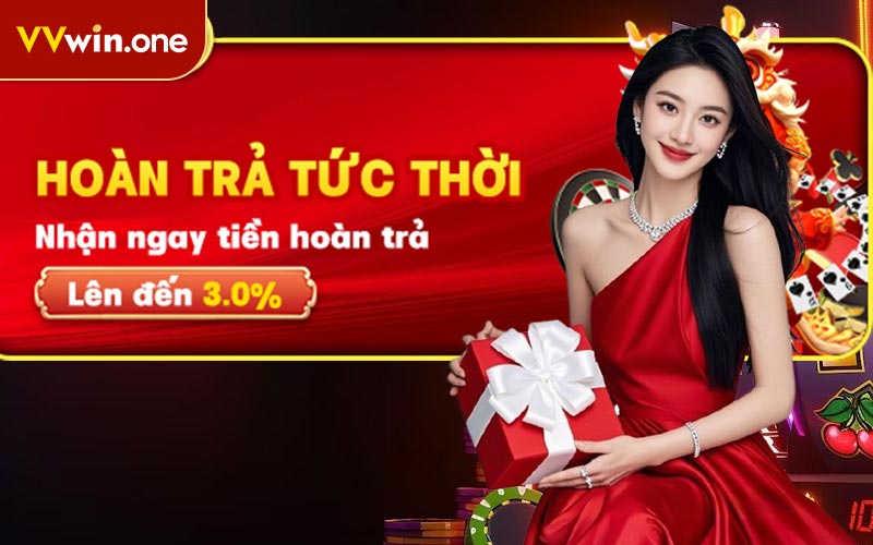 Khuyến mãi VVwin - Hoàn trả cực khủng