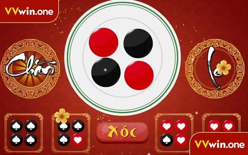 Xóc Đĩa VVwin - Trò Chơi Casino Dự Đoán Quân Vị Hấp Dẫn